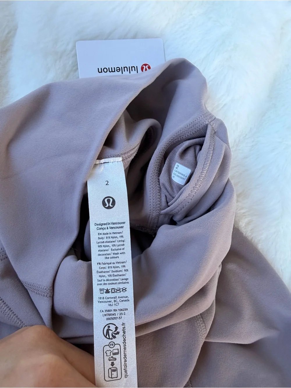 Lululemon Align Short *6” Color Violet Verbena